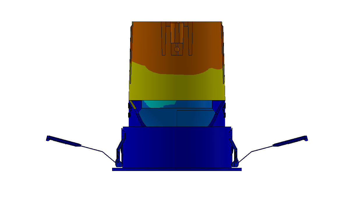 Front technical section